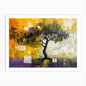 Abstract Tree 5 Art Print