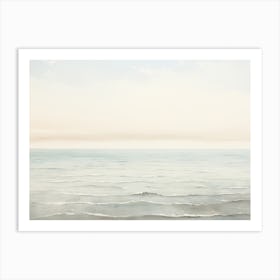 Seascape Coastal Painting Art Print