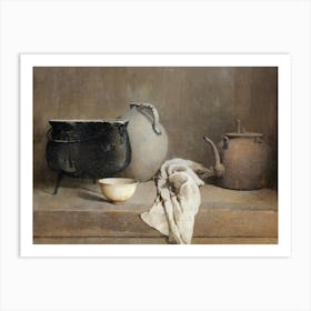 Vintage Kitchen Still Life Art Print