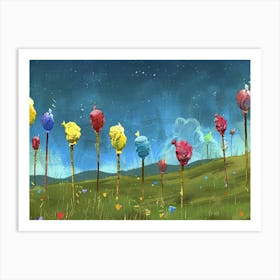 Lollipops Art Print