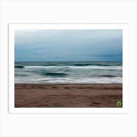 Beach At Dusk 2014030150rt1pub Art Print