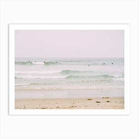 Los Angeles Surfing Art Print