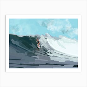 Copy Of Surfer Art Print