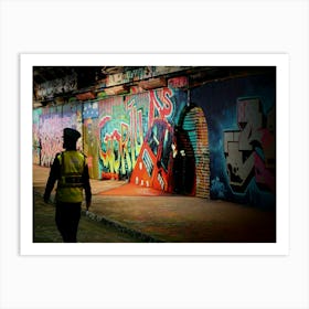 Leake Street Graffiti SE1 Art Print