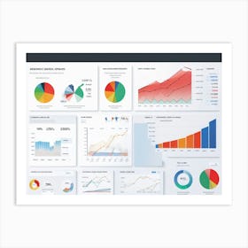 Business Dashboard 2 Art Print