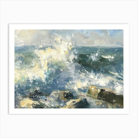 Crashing Waves 2 Art Print