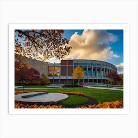 Fall At The University Of Michigan Art Print