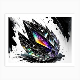 Crystal Shard Art Print