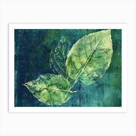 Green Leaves 3 Art Print