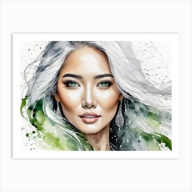 Watercolor Painting Art Print