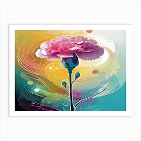 Carnation 6 Art Print