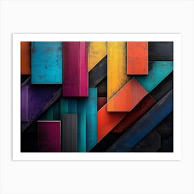 Abstract Painting 41 Art Print