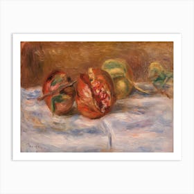 Pomegranates (Grenades), Pierre Auguste Renoir Art Print