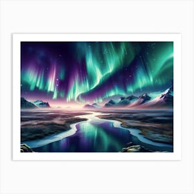 Aurora Borealis Art Print