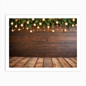 Christmas Background Art Print