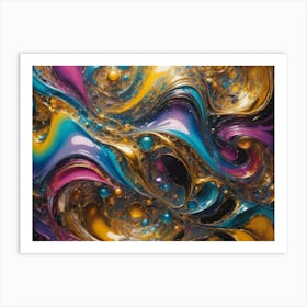 Abstract Painting 15 Art Print