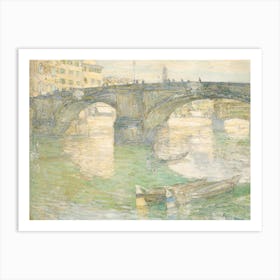 Ponte Santa Trinità, Frederick Childe Hassam Art Print