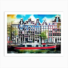 Amsterdam 8 Art Print