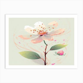 Flower Painting 9 Art Print