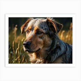 Shepherd Dog Art Print