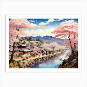 Sakura Blossoms 1 Art Print