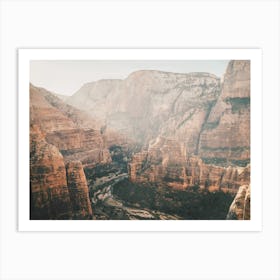 Virgin River Canyon Art Print