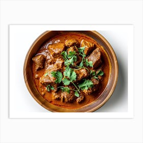 Indian Curry In A Bowl Art Print