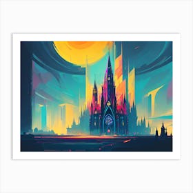 City In The Sky 11 Art Print