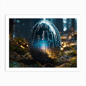 Golden Egg Art Print