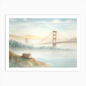 Golden Gate Bridge Art Print