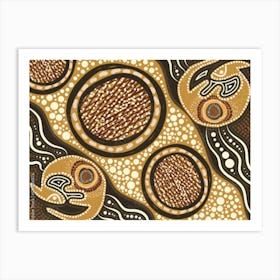 Aboriginal Painting Art Print