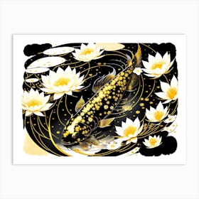 Koi Fish 2 Art Print