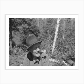 Untitled Photo, Possibly Related To Old Mining Prospector Near Winton, Minnesota By Russell Lee Art Print