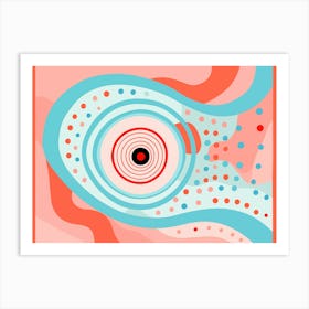 Abstract Eye Art Print