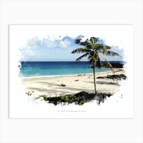 John Smith S Bay, Bermuda, Caribbean Art Print