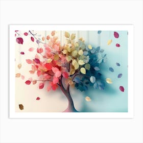 Autumn Tree 5 Art Print