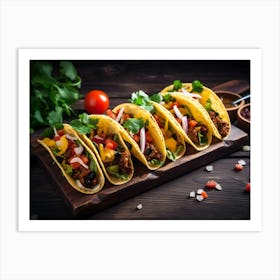 Mexican Tacos 10 Art Print