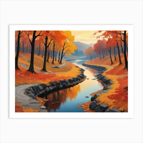 Autumn Forest 2 Art Print