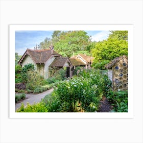 London Duck Island Cottage Garden In St James'S Park Art Print