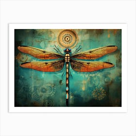 Dragonfly 8 Art Print