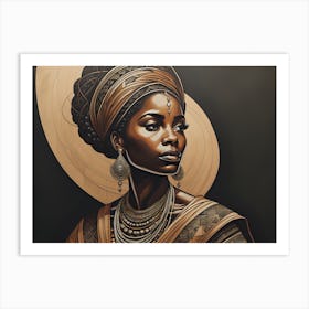 African Woman 3 Art Print