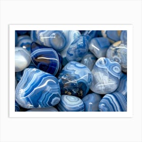 Blue Agate Affiche