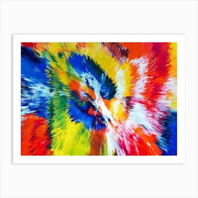 Acrylic Extruded Painting 105 Art Print