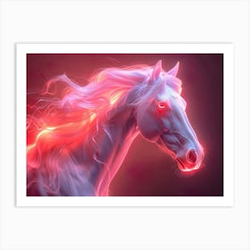 Fire Horse Art Print