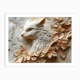 Beautiful Animal 3d 9 Art Print