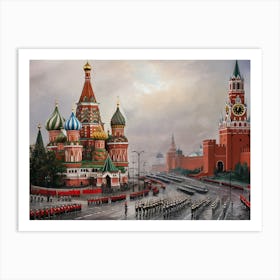 Moscow Art Print