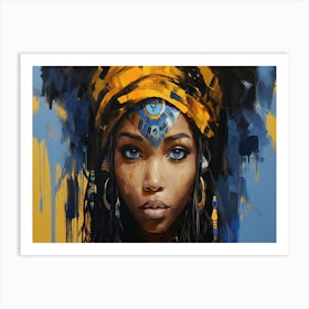 African Woman Art Print