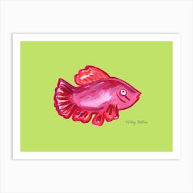 Girly Fish II Art Print