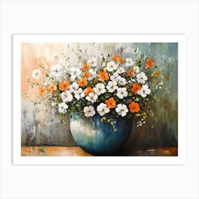 Winter Flowers 23 Art Print