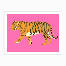 Tiger 4 Art Print